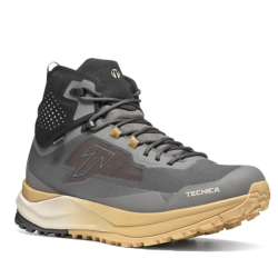 Tecnica pánske stredne vysoké topánky Spark S MID GTX, grafite/beige 