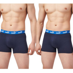 PUMA Everyday Basic Boxer pánske bavlnené boxerky blue/navy
