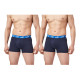 PUMA Everyday Basic Boxer pánske bavlnené boxerky blue/navy