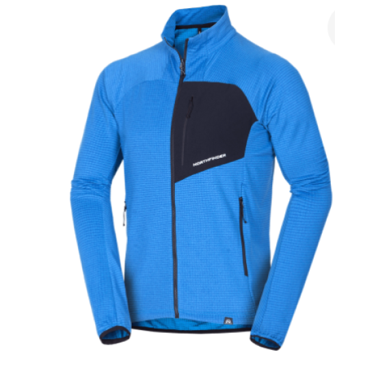 NORTHFINDER EUSTACIO pánsky flísový sveter 