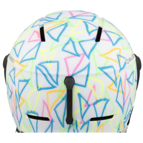 BLIZZARD prilba Flash junior white/multicolor