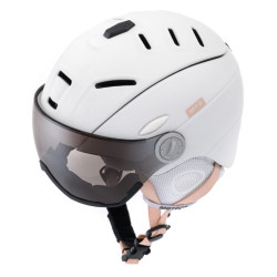 Lyžiarska prilba Meteor Holo white