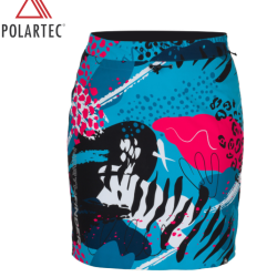 NORTHFINDER JARABA 4 dámska skialp sukňa zatepľujúca Polartec® Alpha® splashprint