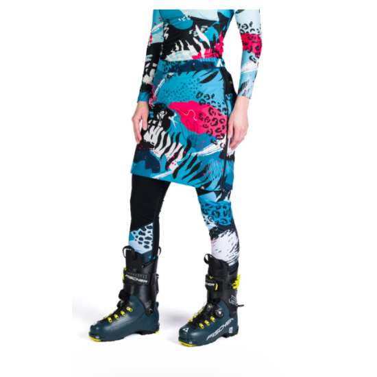 NORTHFINDER JARABA 4 dámska skialp sukňa zatepľujúca Polartec® Alpha® splashprint NORTHFINDER JARABA 4 dámska skialp sukňa zatepľujúca Polartec® Alpha® splashprint
