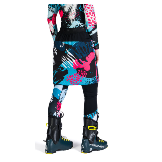 NORTHFINDER JARABA 4 dámska skialp sukňa zatepľujúca Polartec® Alpha® splashprint NORTHFINDER JARABA 4 dámska skialp sukňa zatepľujúca Polartec® Alpha® splashprint
