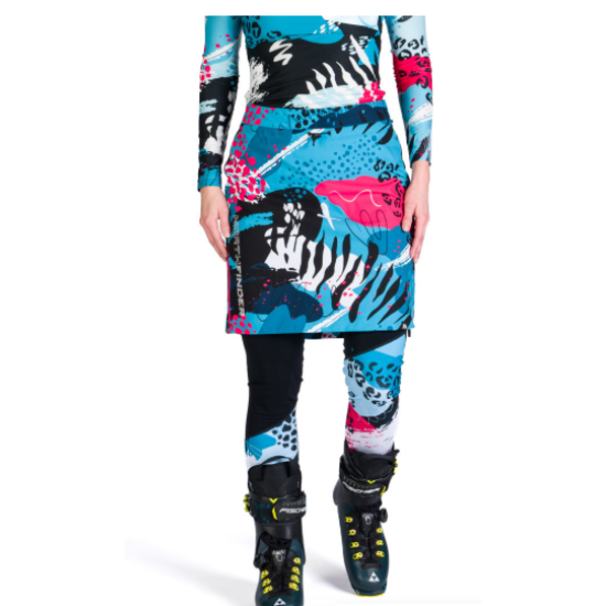 NORTHFINDER JARABA 4 dámska skialp sukňa zatepľujúca Polartec® Alpha® splashprint NORTHFINDER JARABA 4 dámska skialp sukňa zatepľujúca Polartec® Alpha® splashprint
