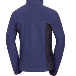 Northfinder Pánsky flísový multišportový aktívny sveter JEDRZEJ darkblueblack