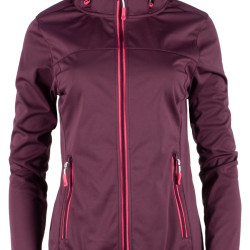 GTS 4013  K SO detska 3L softshell bunda plum