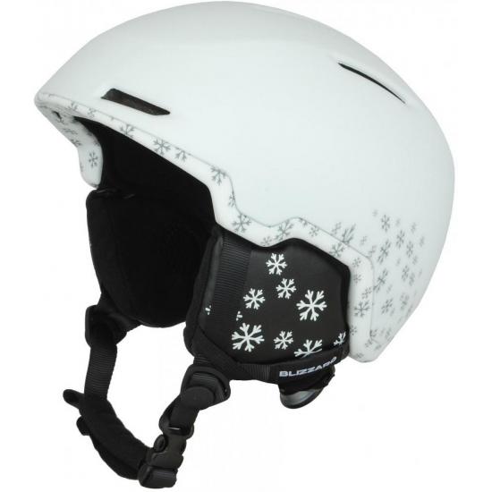 Lyžiarska prilba BLZZARD VIVA VIPER ski helmet,white/silver 