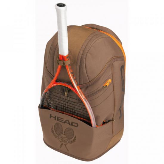 Head Heritage Backpack- Brown/Orange