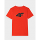 4F chlapčenské tričko 4FJWSS24TTSHM1113 red 