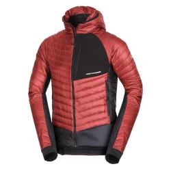 Northfinder Pánska ľahká zateplená outdoorová bunda BALINT brickblack