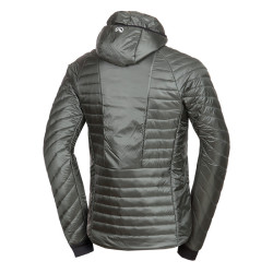 Northfinder Pánska ľahká zateplená outdoorová bunda BALINT darkgreen