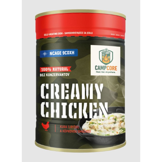 Creamy Chicken – Krémové kuracie s ryžou a kôprovou omáčkou Creamy Chicken – Krémové kuracie s ryžou a kôprovou omáčkou