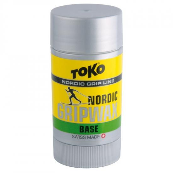 Základový vosk na bežky TOKO Nordic Base GripWax Zelený 27g