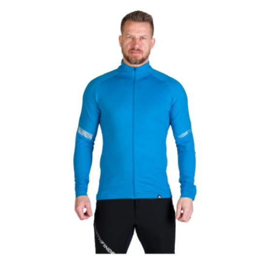 NORTHFINDER BUKOVEC 1 pánska skialp mikina blue NORTHFINDER BUKOVEC 1 pánska skialp mikina blue