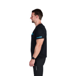 Northfinder Pánske outdoorové tričko z organickej bavlny FERDINAND black Northfinder Pánske outdoorové tričko z organickej bavlny FERDINAND black