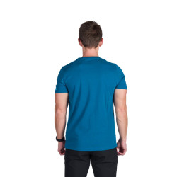 Northfinder Pánske outdoorové tričko z organickej bavlny FERDINAND inkblue