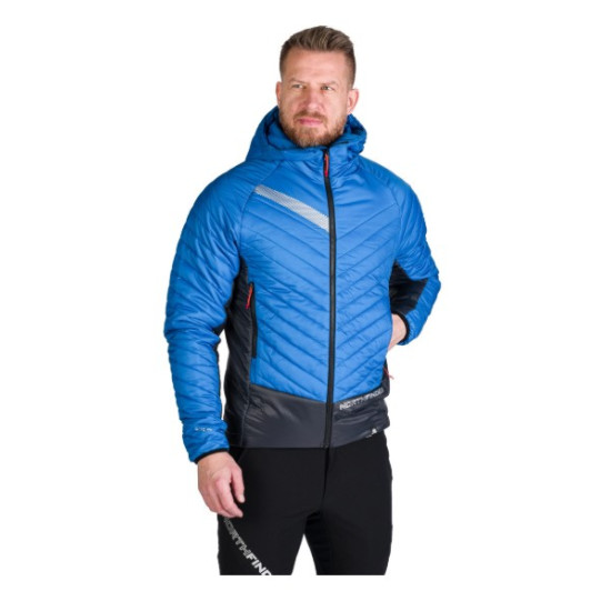 NORTHFINDER OHNISTE 1pánska skialp bunda zatepľujúca ľahká Primaloft® darkblueblack