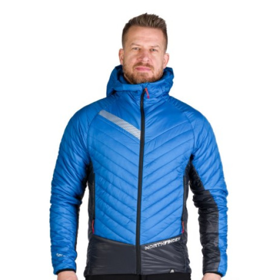 NORTHFINDER OHNISTE 1pánska skialp bunda zatepľujúca ľahká Primaloft® darkblueblack
