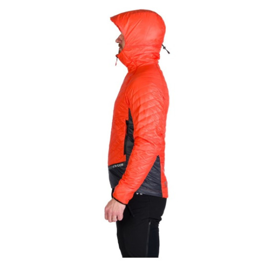 NORTHFINDER OHNISTE 1 pánska skialp bunda zatepľujúca ľahká Primaloft® orangeblack