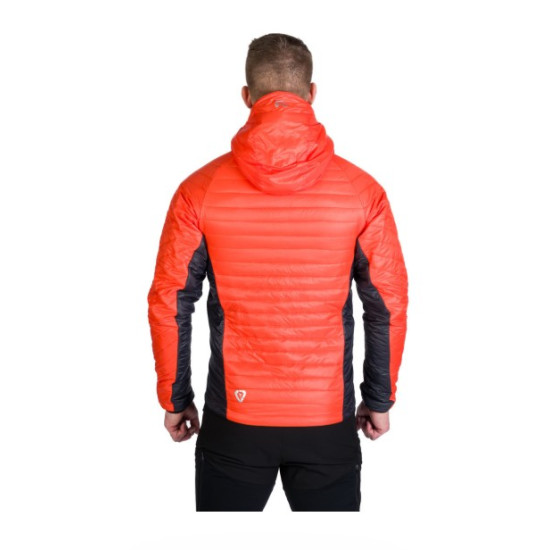NORTHFINDER OHNISTE 1 pánska skialp bunda zatepľujúca ľahká Primaloft® orangeblack