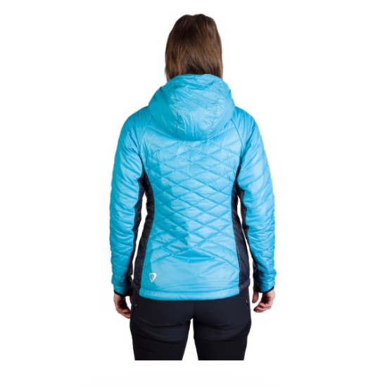 NORTHFINDER OPALENA 1 dámska skialp bunda zatepľujúca ľahká Primaloft® blueblack