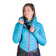 NORTHFINDER OPALENA 1 dámska skialp bunda zatepľujúca ľahká Primaloft® blueblack