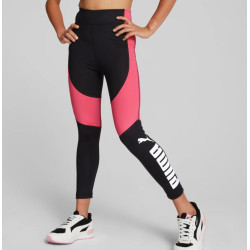 PUMA dievčenské legíny RT Favorite Logo High-Waist 7/8 Tight