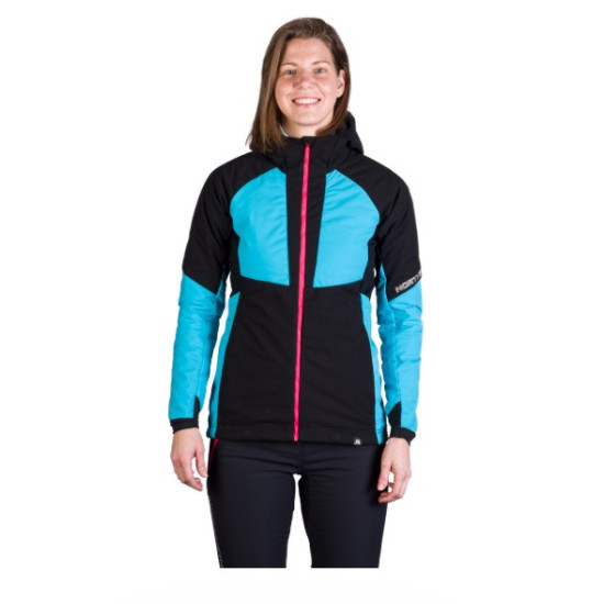 NORTHFINDER ROHACE 3 dámska skialp bunda zateplená Primaloft® blueblack