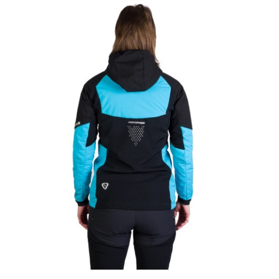 NORTHFINDER ROHACE 3 dámska skialp bunda zateplená Primaloft® blueblack