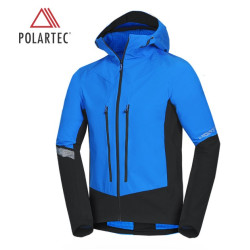 NORTHFINDER SOKOLEC 1 pánska skialpová hybridná bunda Polartec® darkblueblack