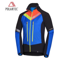 NORTHFINDER SOLISKO 3 pánska skialp hybridná bunda Polartec® Alpha® darkblueblack