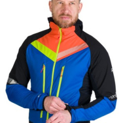 NORTHFINDER SOLISKO 3 pánska skialp hybridná bunda Polartec® Alpha® darkblueblack