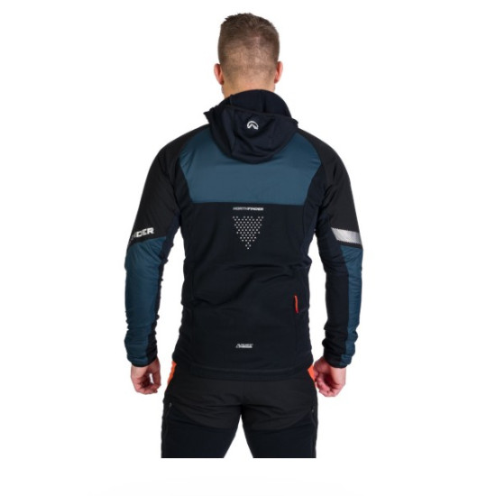NORTHFINDER SOLISKO 3 pánska skialp hybridná bunda Polartec® Alpha® 