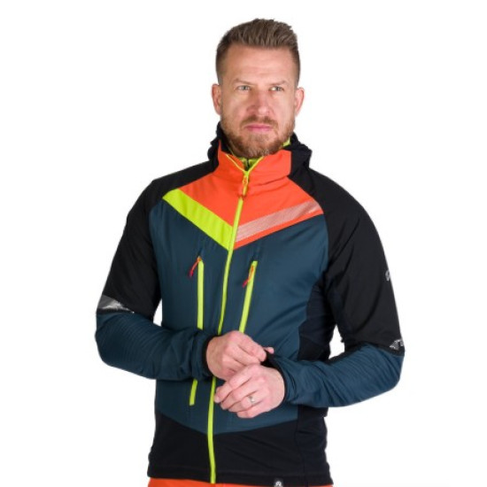 NORTHFINDER SOLISKO 3 pánska skialp hybridná bunda Polartec® Alpha® 