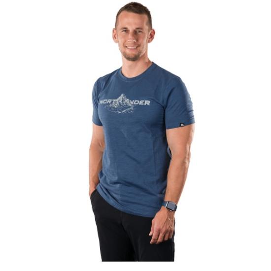 NORTHFINDER FID pánske pohodlné turistické tričko