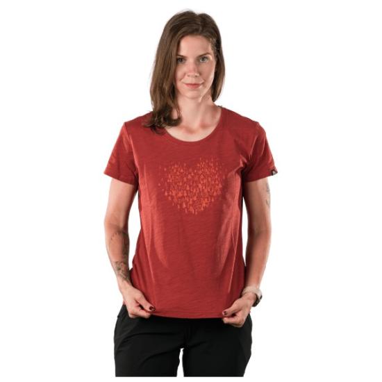 NORTHFINDER GUADALUPE dámske bavlnené turistické tričko 