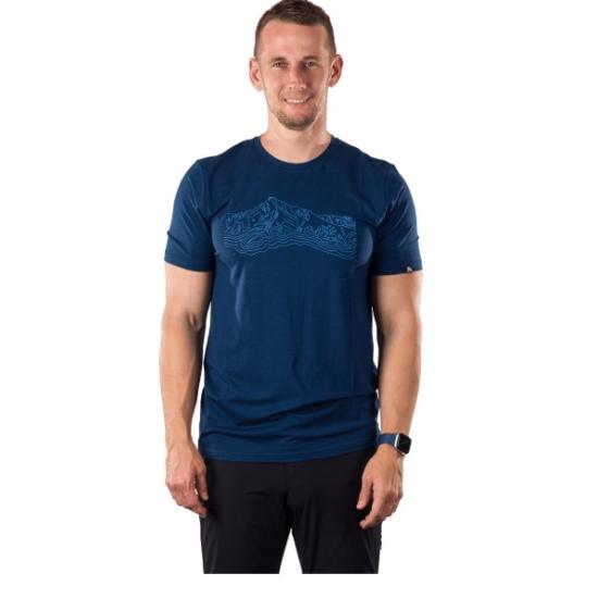 NORTHFINDER HALM pánske bambusové tričko 