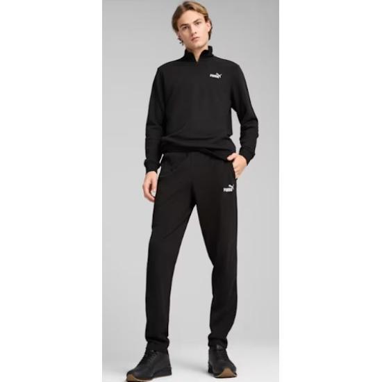 PUMA pánske teplaky čierne ESS No. 1 Logo Jersey