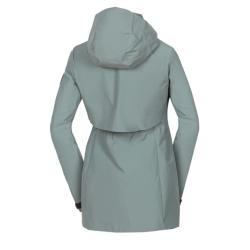 NORTHFINDER YULIANA dámska outdoorová bunda vodeodolná bez PFC, vysoko odolná voči vetru 