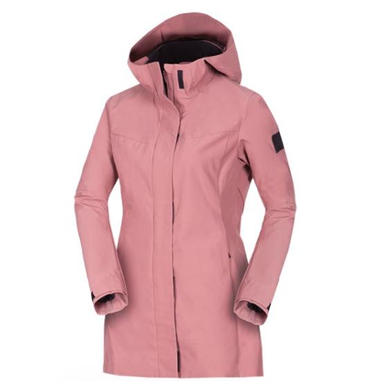 NORTHFINDER YULIANA dámska outdoorová bunda vodeodolná bez PFC, vysoko odolná voči vetru 