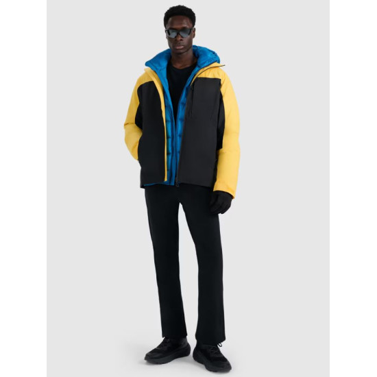 4F pánska bunda M1010 yellow