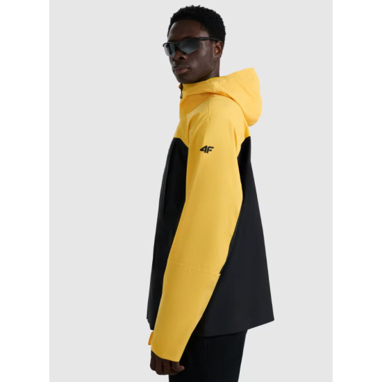 4F pánska bunda M1010 yellow