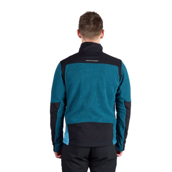  Pánsky trekingový technický sveter so spevnenými čásťami SZYMON