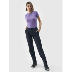 4F dámske nohavice FNK F583 black 