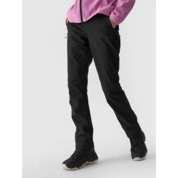 4F Dámske softshellové trekingové nohavice s membránou 5000 - čierne 4F Dámske softshellové trekingové nohavice s membránou 5000 - čierne