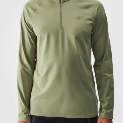 4F Pánska česaná spodná termobielizeň (vrchná časť) - olive