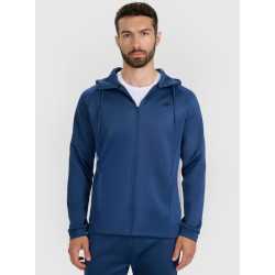 4F pánska tréningová mikina M587 denim