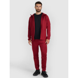 4F pánska tréningová mikina M587 dark red